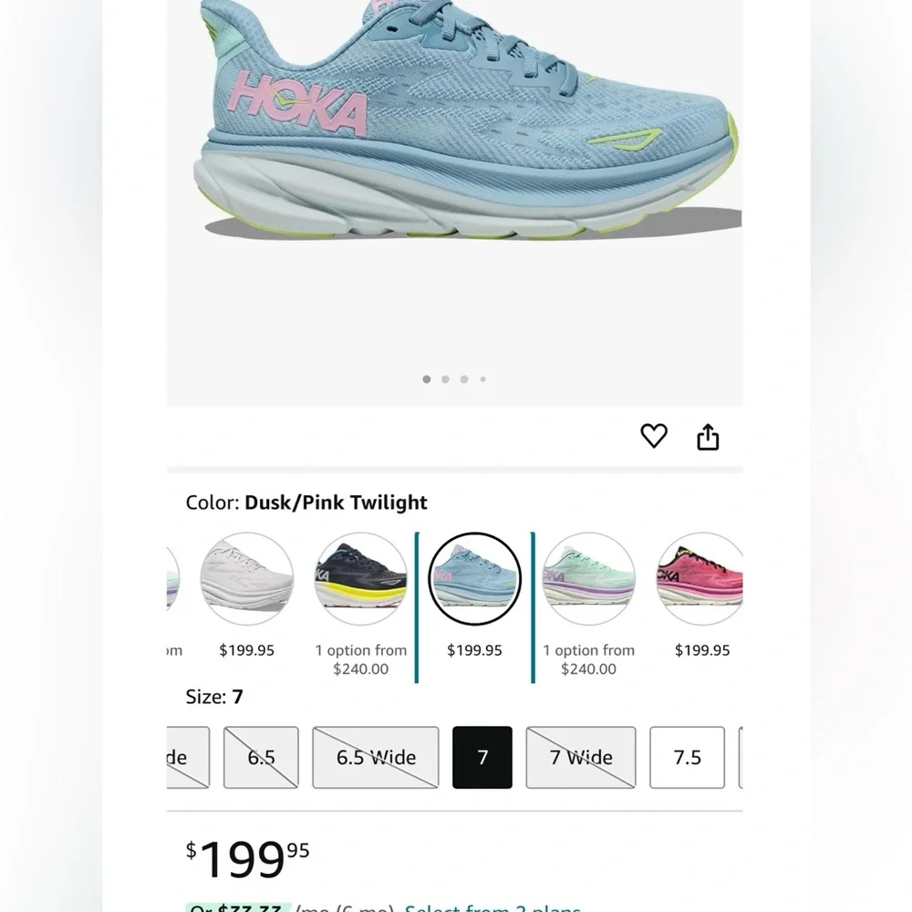 HOKA Clifton 9 running shoes - Picture 11 of 13